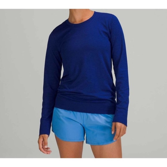 lululemon athletica Tops - Lululemon Swiftly Relaxed Long Sleeve Shirt Larkspur